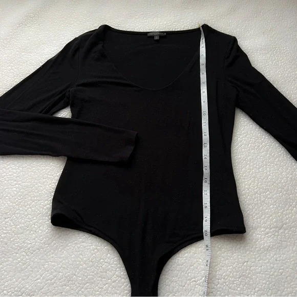 Dynamite Long Sleeve Scoop Neck Bodysuit - Picture 8 of 10